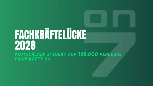 Banner Fachkräftelücke 2028: Warum Deutschland jetzt handeln muss