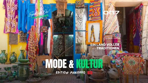 Banner Spotlight ON! 7 Fakten über Kleidung in Marokko