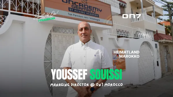Banner Spotlight ON: 7 Fragen an Youssef, Managing Director ON7 Marokko