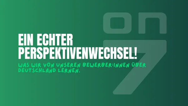 Banner Was wir von unseren Bewerber:innen über Deutschland lernen